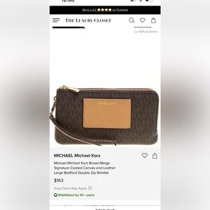 Michael Kora Wristlet